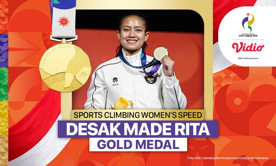Desak Made Rita Kusuma Dewi Gold Medal