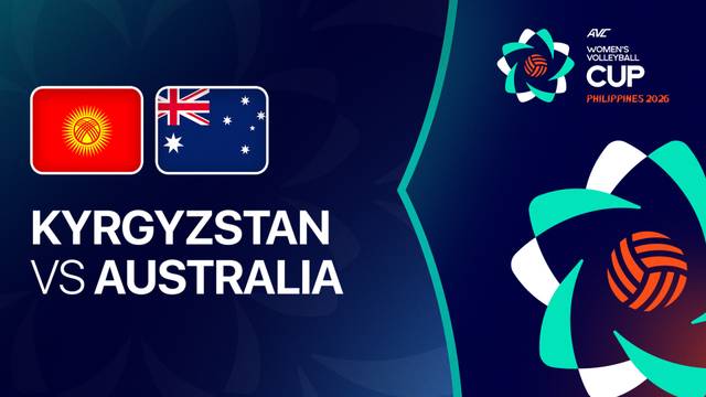 Kyrgyzstan vs Australia - Full Match | AVC Women's Cup 2026