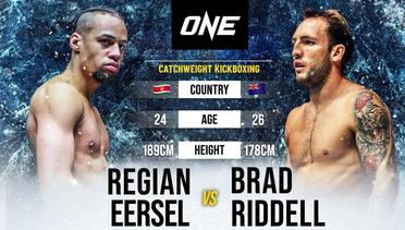Regian Eersel vs. Brad Riddell | Full Fight Replay