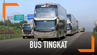 Menjajal Tol Trans Jawa dengan Bus Tingkat