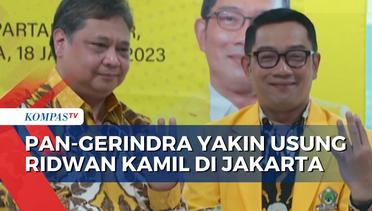 PAN-Gerindra Yakinkan Golkar Usung Ridwan Kamil di Pilgub Jakarta