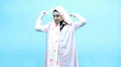 Tutorial Hijab Zaskia Sungkar Simple Floral Ke Kampus