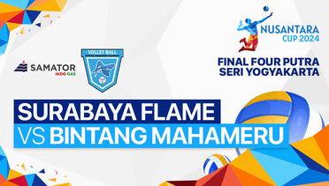 Putra: Surabaya Flame (Surabaya) vs Bintang Mahameru Sejahtera (Kab. Bekasi) - Full Match | Nusantara Cup 2024
