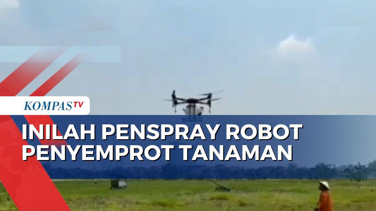 Penspray, Robot Terbang Buatan Mahasiswa Bantu Petani Semprot tanaman ...
