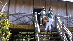 Berkunjung ke Rumah Adat Suku Dayak di Taman Nusa Bali