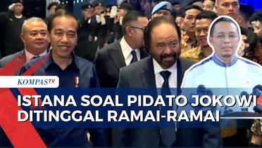 Pidato Jokowi soal Ada yang Datang dan Pergi Ramai-Ramai, Istana: Hanya 'Jokes' Politik