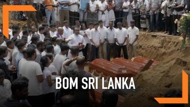 Korban Teror Bom Sri Lanka Mulai Dimakamkan
