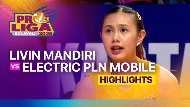 Putri: Jakarta Livin Mandiri vs Jakarta Electric PLN Mobile - Highlight | Proliga 2026