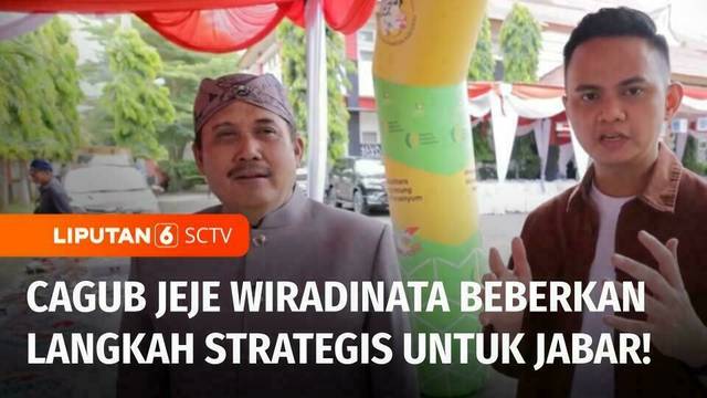Jalan Bareng Cagub Jeje Wiradinata Beberkan Visi & Langkah Strategis untuk Jawa Barat | Liputan 6