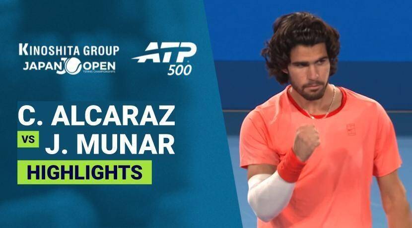 Carlos Alcaraz vs Jaume Munar - Semifinal - ATP 500: Kinoshita Group Japan Open Tennis Championships 2026