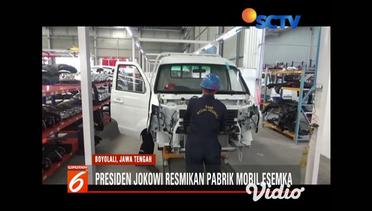 Jokowi Meresmikan Pabrik ESEMKA