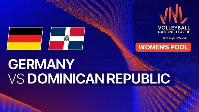 Women: Germany vs Dominican Republic - Full Match | Volleyball Nations League 2025