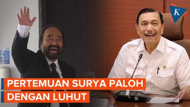 Tak Diundang Jokowi ke Istana, Surya Paloh dan Luhut Bertemu