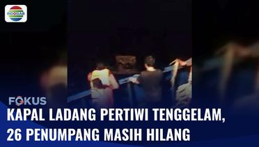Kapal Tenggelam di Selat Makassar, 26 Penumpang Dinyatakan Hilang | Fokus