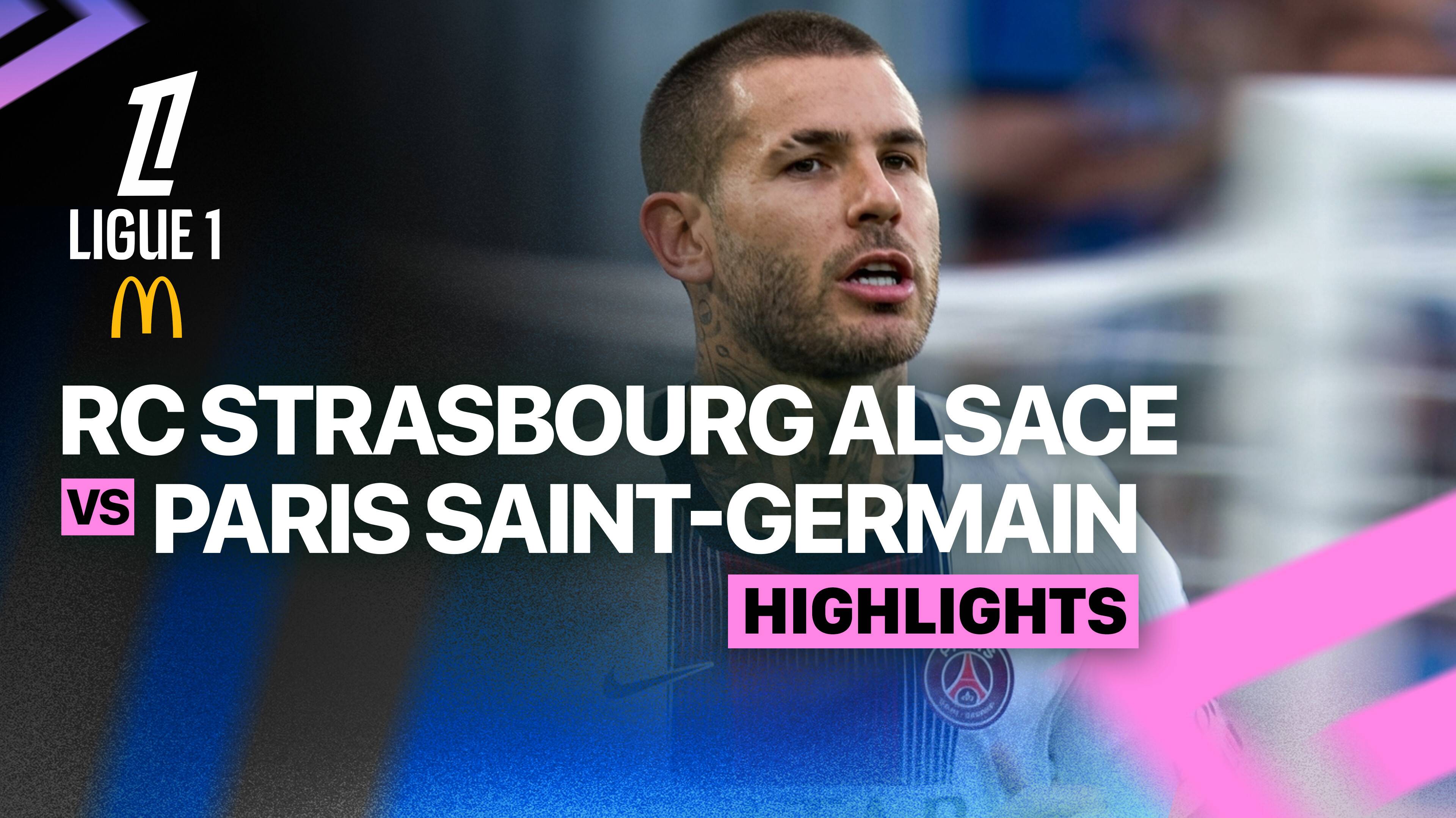 RC Strasbourg Alsace vs Paris Saint-Germain