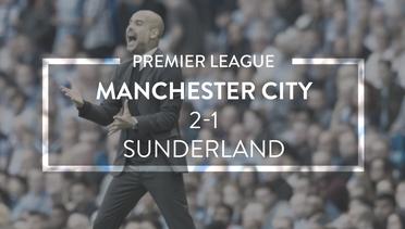 Man City Vs Sunderland 2-1: Debut Manis Pep Guardiola