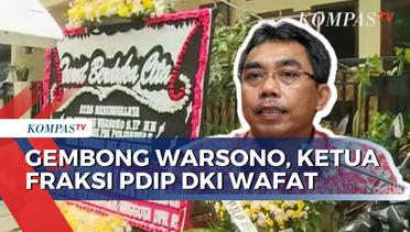 Pj Gubernur DKI, Heru Budi Melayat ke Rumah Duka Almarhum Gembong Warsono