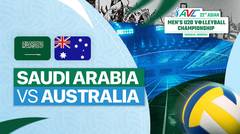 Saudi Arabia vs Australia - Full Match | 22nd Asian Men's U-20 Volleyball Championship