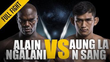 Aung La N Sang vs Alain Ngalani - Historic Open Weight Super-Bout - ONE Full Fight - November 2017