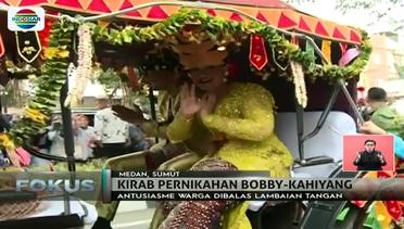 Kirab Kahiyang-Bobby, Warga Medan Tumpah ke Jalan - Fokus Sore