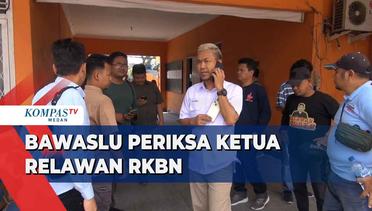 Bawaslu Sumut Periksa Ketua Relawan Rumah Kolaborasi Bobby Nasution