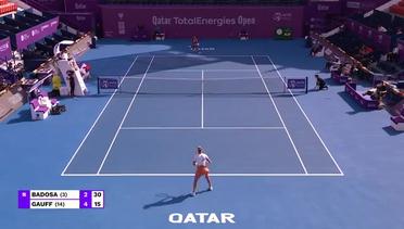 Match Highlights | Coco Gauff vs Paula Badosa | WTA Qatar Totalenergies Open 2022