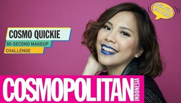Cosmo Quickie: 60-Seconds Party Ready Makeup Challenge | Cosmopolitan Indonesia