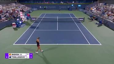 Match Highlights | Paula Badosa vs Ajla Tomljanovic | WTA Western & Southern Open 2022