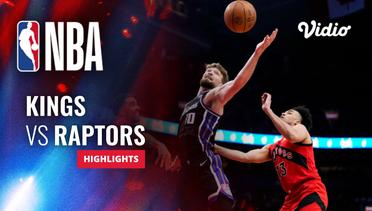 Sacramento Kings vs Toronto Raptors - Highlights | NBA Regular Season 2023/24