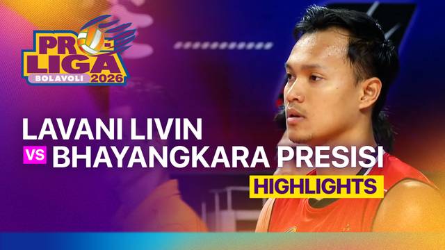 Putra: Jakarta Lavani Livin Transmedia vs Jakarta Bhayangkara Presisi - Highlight | Proliga 2026