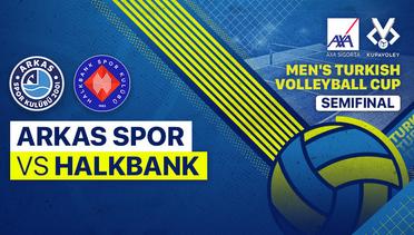 Full Match | Semifinal: Arkas Spor vs Halkbank | Men's Turkish Volleyball Cup 2022/23