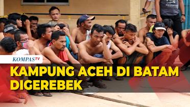 Kampung Aceh di Batam Digerebek, 43 Orang Ditangkap Saat Pesta Sabu