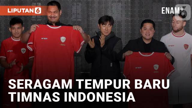 Timnas Indonesia Resmi Kenakan Jersey Baru di 2024
