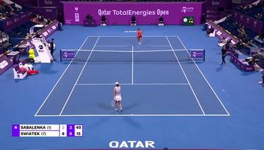 Match Highlights | Iga Swiatek vs Aryna Sabalenka | WTA Qatar Totalenergies Open 2022