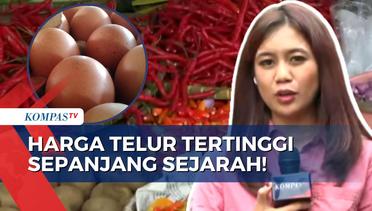 Melonjak! Ini Pantauan Harga Bahan Pokok dan Bumbu Dapur di Pasar Palmerah Jakarta