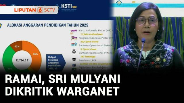 Soroti Rendahnya Gaji Guru dan Dosen, Sri Mulyani Dikritik Warganet | Liputan 6
