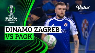 Dinamo Zagreb vs PAOK - Mini Match | UEFA Europa Conference League 2023/24