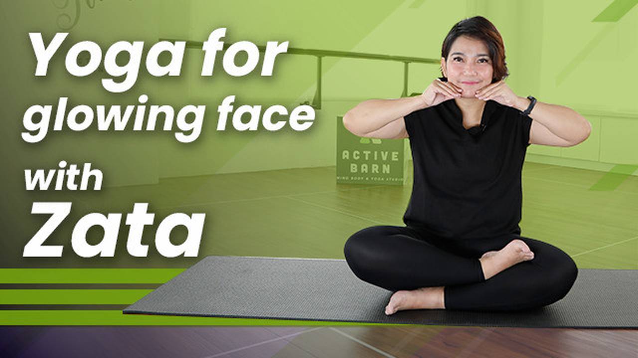 Yoga for glowing face Vidio