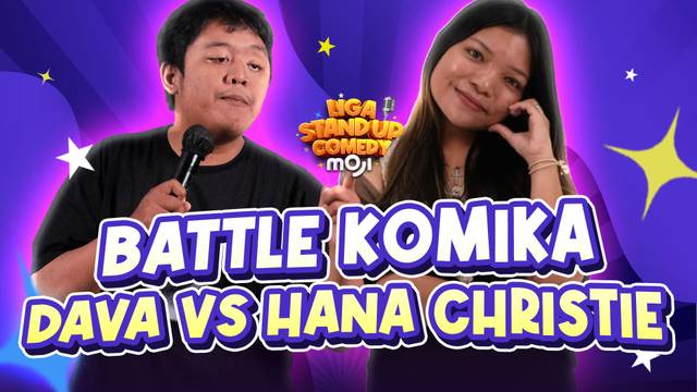 Dava (Jaksel) vs Hana Christie (Jakut) | Liga Stand Up Comedy Moji Episode 8