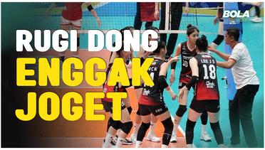 Lucu Banget Hiburan di Fun Volleyball 2024, Pelatih Red Sparks dan Indonesia All Stars Adu Joget