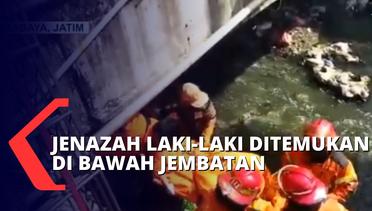 Warga Surabaya Dikagetkan dengan Penemuan Jenazah Tukang Becak yang Mengapung di Bawah Jembatan!