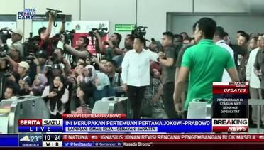 Stasiun MRT Jadi Tempat Bersejarah Bagi Jokowi dan Prabowo