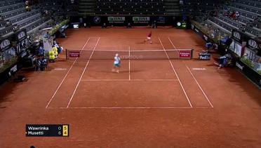 Match Highlight | Lorenzo Musetti 2 vs 0 Stan Wawrinka | ATP Internazionali BNL d’Italia 2020