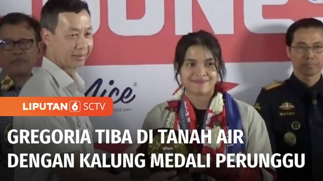 Bawa Pulang Perunggu Olimpiade, Gregoria Mariska Disambut Hangat saat Tiba di Tanah Air | Liputan 6