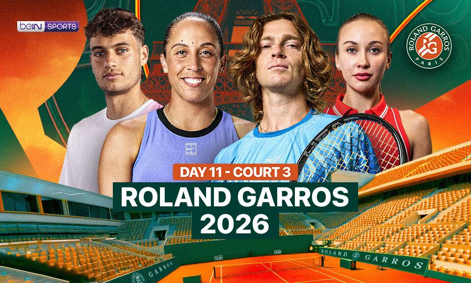 Roland Garros 2026: Day 11 - Court 3