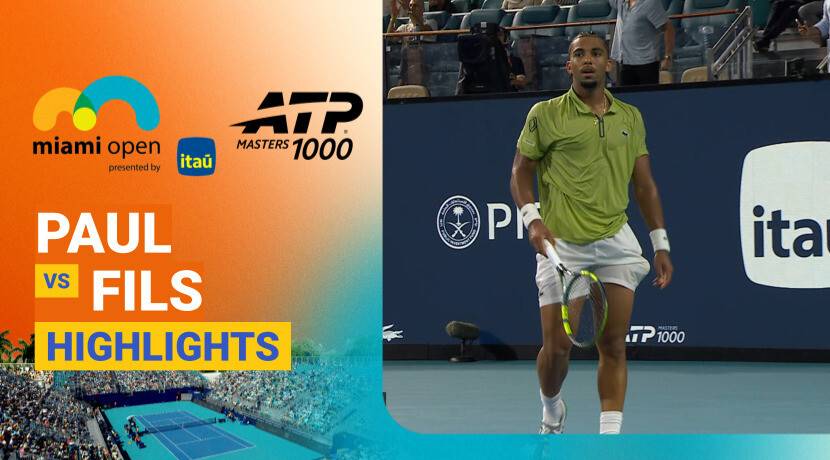 Tommy Paul vs Arthur Fils - Quarterfinals | ATP 1000: Miami Open Presented by Itau 2026
