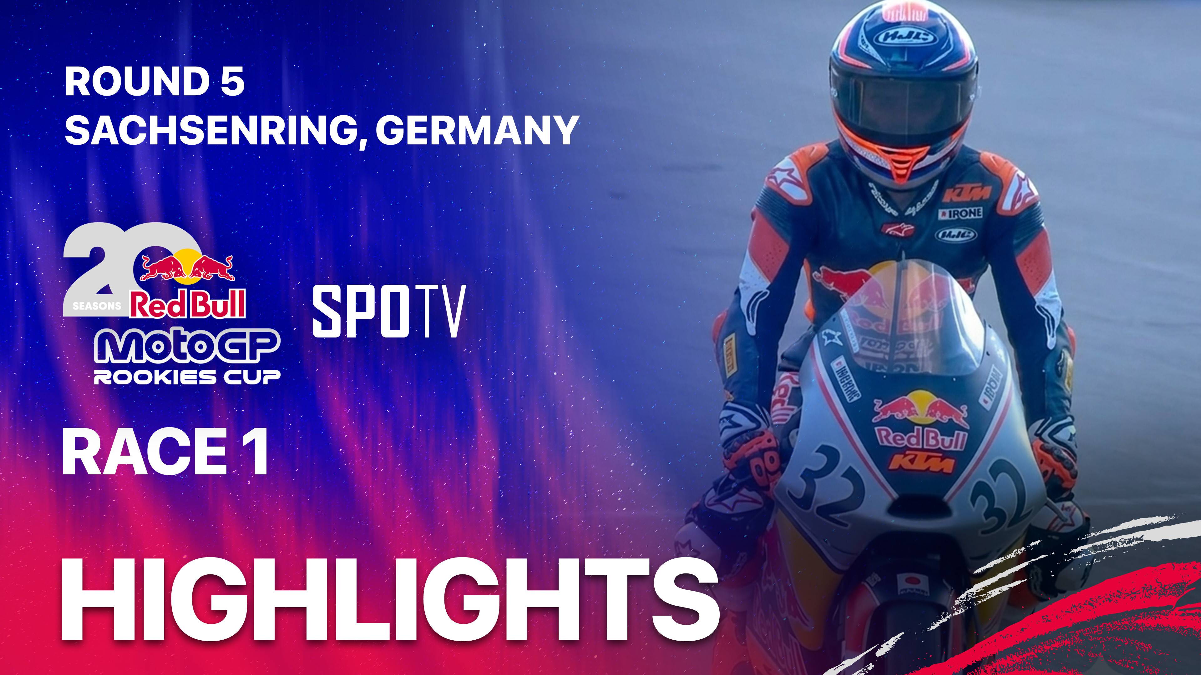 Race 1 - Red Bull MotoGP Rookies Cup 2026 Round 5: Sachsenring