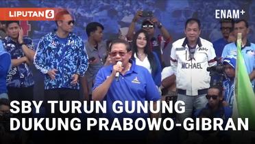 SBY Turun Gunung, Ajak Ribuan Pendukungnya Pilih Prabowo-Gibran