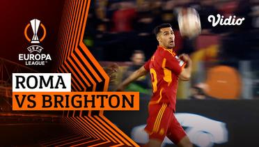 Roma vs Brighton - Mini Match | UEFA Europa League 2023/24