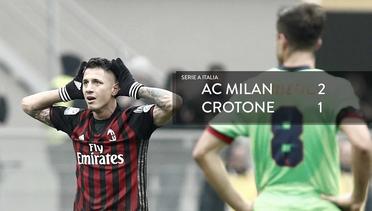 Gianluca Lapadula Bawa AC Milan Atasi Crotone